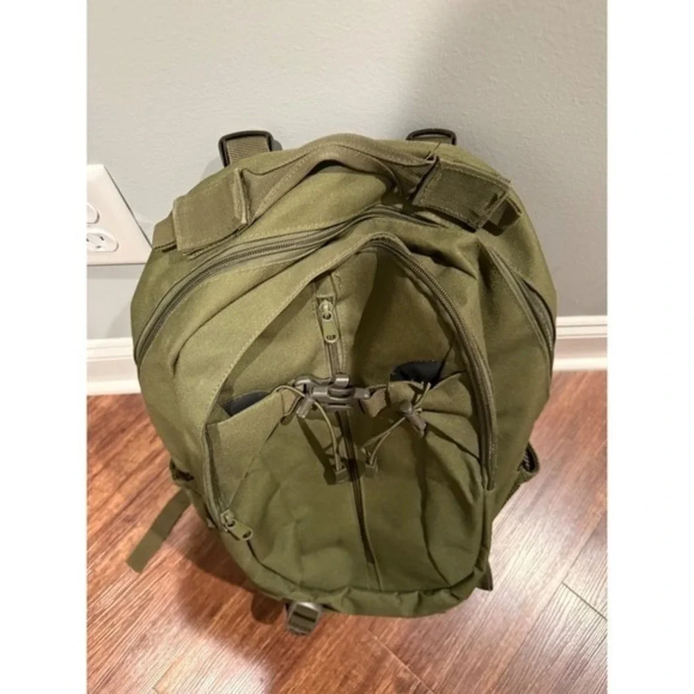 YINQISHI Olive Green Tactical Backpack Military Style Multiple‎ Pockets Durable